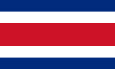 Costa Rica bendera kebangsaan