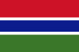 Gambia bendera kebangsaan